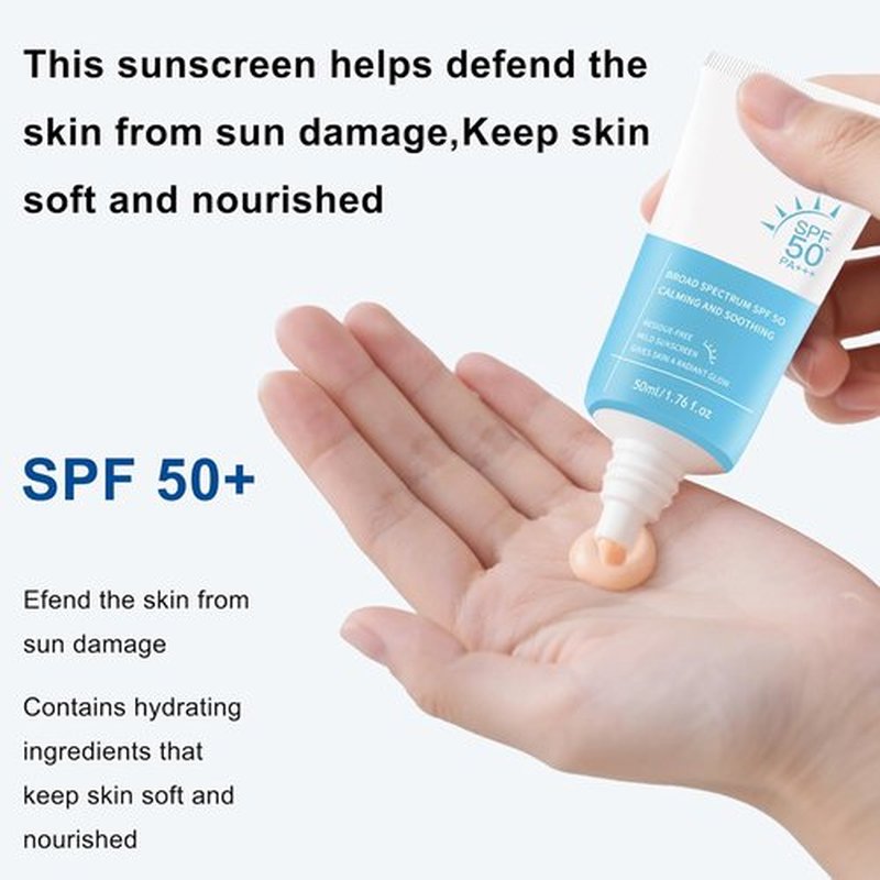 Heartleaf Korean Sunscreen - SPF 50+ Silky Moisture Tinted Sun Essence | Lightweight, Non-Greasy, 50ml