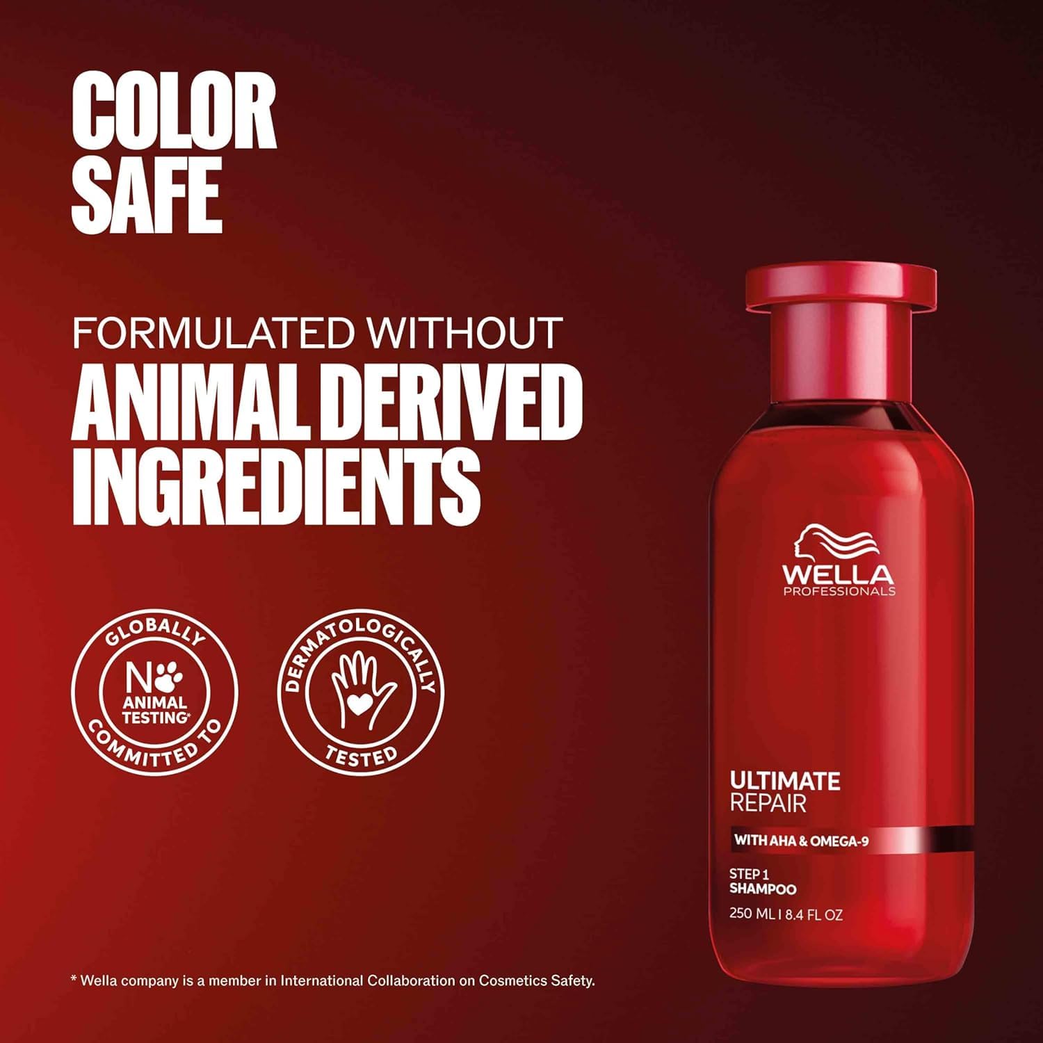 Wella Professionals Ultimate Repair Shampoo & Conditioner Bundle | Miracle Leave-In Treatment for Instant Repair & Moisture | AHA & Omega-9 Enriched