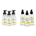 J.R. Watkins Bundle Lemon Foaming Hand Soap 9 fl oz 3 Pack + Lemon Room Freshener 4 fl oz 3 Pack