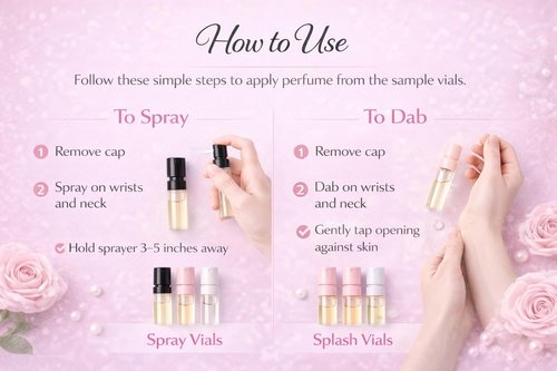 Dolce & Gabbana Women's Perfume Spray Sampler - 5 Mini Vials of Signature Scents | 5 x 0.8ml/0.02oz