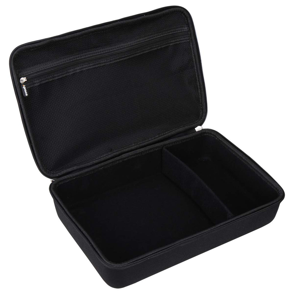 Aproca Case Compatible with Brother P-Touch PT- D610BT / PTD600 Business Professional Connected Label Maker, Portable Storage Bag for Accessories (Black-New Version)