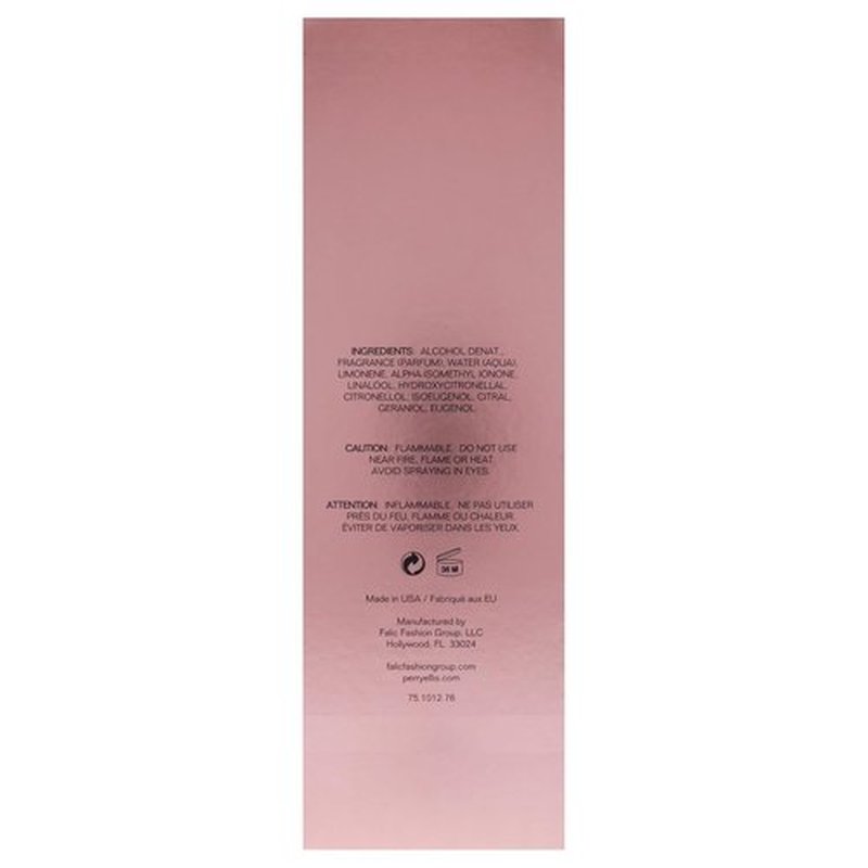 Perry Ellis 360 Collection Rose Eau de Parfum Spray - 3.4 Ounce | Elegant Floral Fragrance for Women