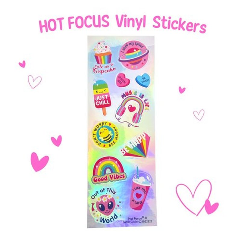 Hot Focus | Strawberry Flavored Lip Gloss Set – Assorted Fruity Lip Gloss Flavors, Non-Toxic Makeup for Kids & Teens