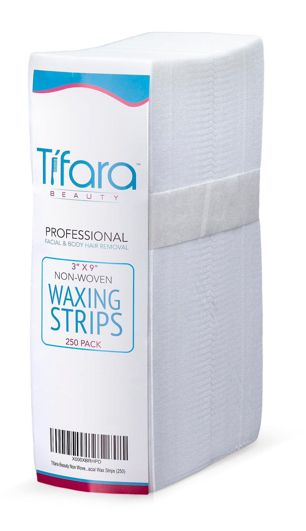 Tifara Beauty Non Woven Large 3x9 Body and Facial Wax Strips (250)