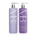 Meaningful Beauty Age-Proof Hair Care Set - Strengthening Shampoo & Conditioner, Plant-Based Keratin, 16 Oz Each