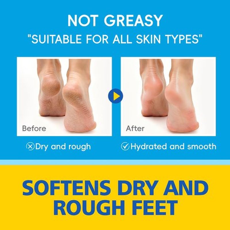 MSMEESUYA Foot Cream Stick Duo for Dry Cracked Heels and Feet, Moisturizing Heel Balm Set, Softening Foot Care Sticks for Rough Skin, Callus & Dryness, Original + Peach Hydration, 2-Pack