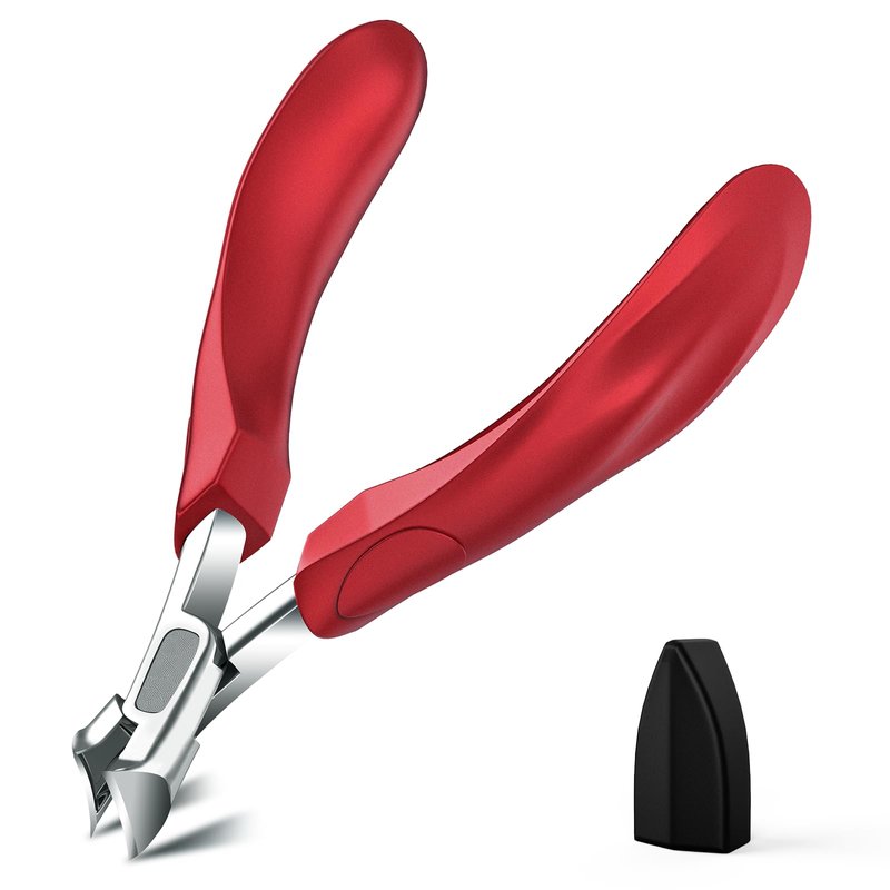 VANWIN Toe Nail Clippers for Thick Nails for Seniors, Wide Jaw Thick Toenail Clippers for Thick Toenails with Catcher, Precision Stainless Steel Ingrown Toenail Clippers for Adults, Men and Women