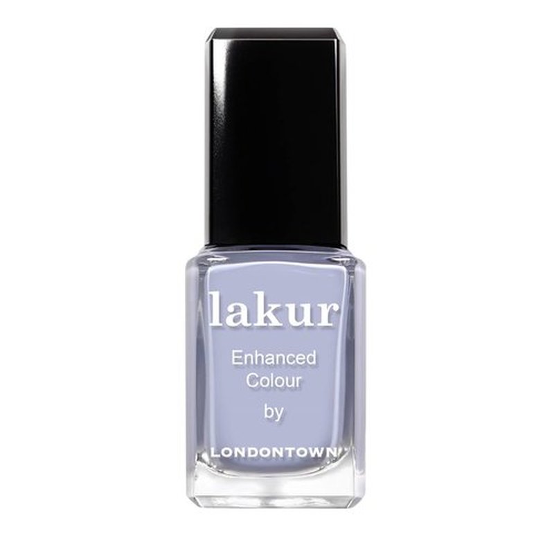 LONDONTOWN Lakur Nail Polish - Chip-Resistant & Non-Toxic Formula | Vegan Blue Color, Hydrates & Strengthens Nails