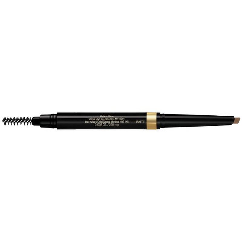 L’Oréal Paris Brow Stylist Shape & Fill Mechanical Eye Brow Makeup Pencil, Brunette, 0.008 oz. (Pack of 2)
