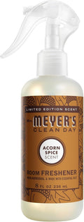 Mrs. Meyer's Clean Day Room Spray - Acorn Spice Scent | 8 Fl Oz Bottle for Fresh Home Fragrance