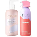 Evereden Kids Shower Essentials Set - 2-in-1 Gentle Shampoo & Conditioner + Cloud Body Wash | Vegan Skin Care for Toddlers