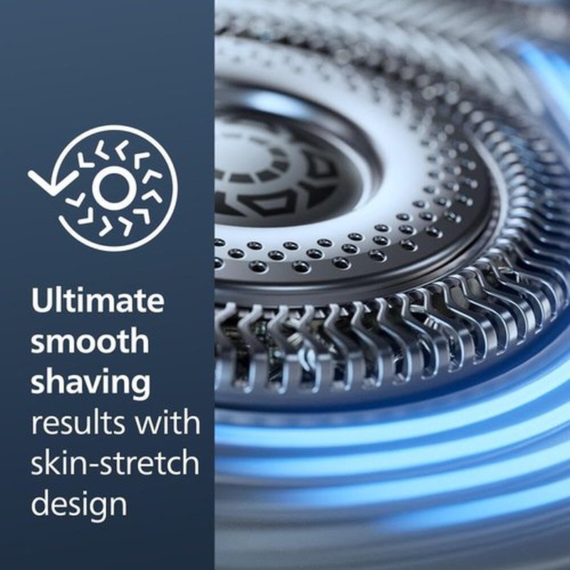 Philips Norelco Shaver Series 9000 Prestige - Wet & Dry Electric Shaver with Lift/Cut & SenseIQ Technology | Includes Nose Trimmer & Premium Case