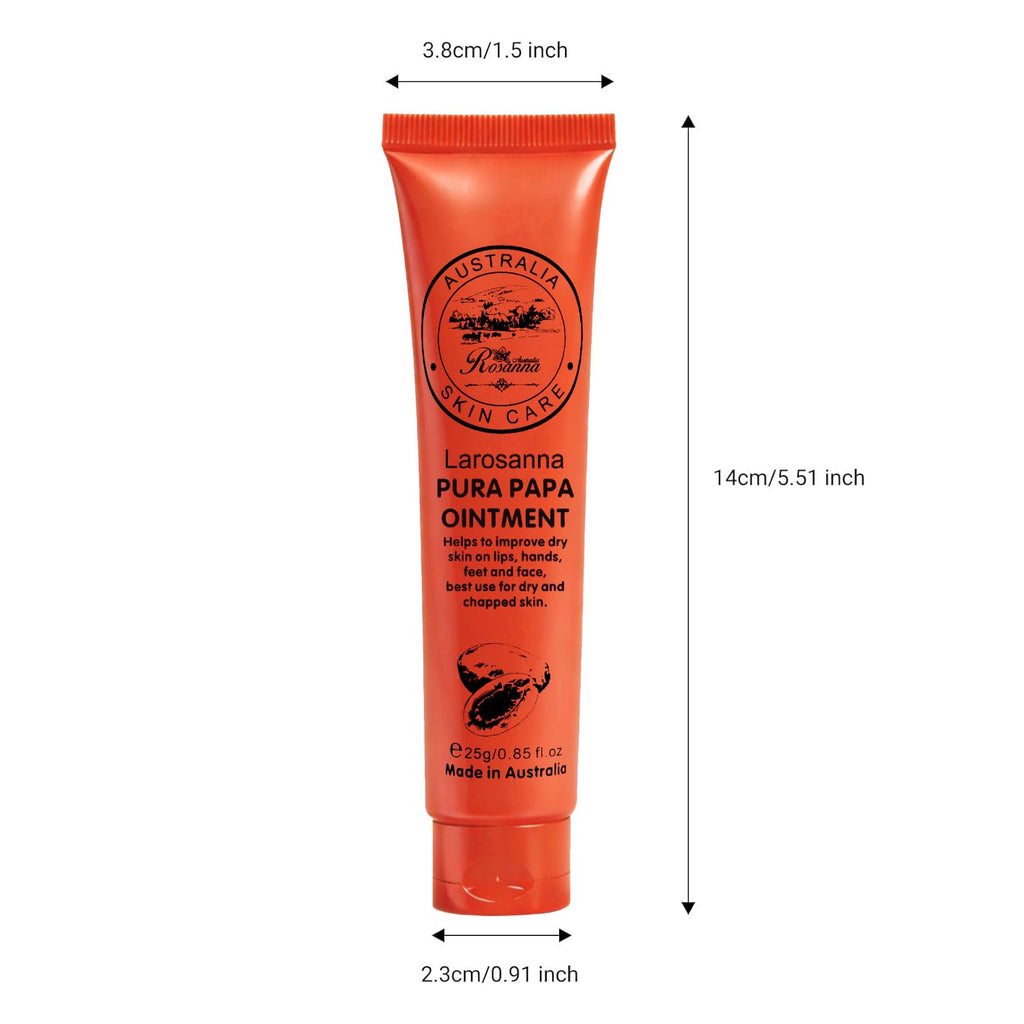 larosanna 2 Pack Papaw Ointment, 25g Each Papaya Cream Imported Directly From Australia