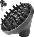 Dyson Hair Diffuser Attachment - Upgraded Large Diffuser for Fast Drying & Volume | Grey