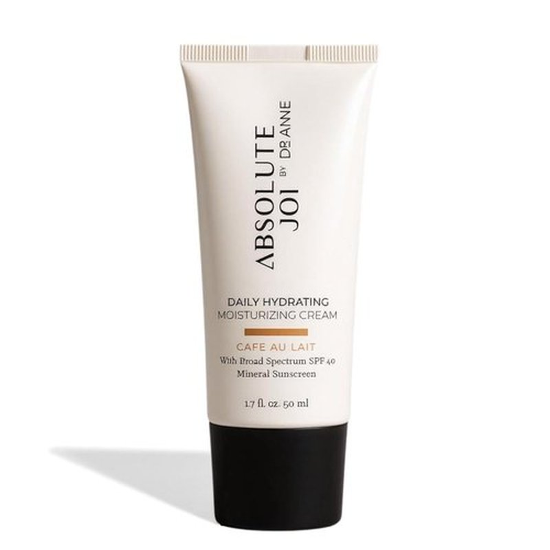 Regine Switzerland Daily Hydrating Moisturizing Cream - SPF 40 Tinted Mineral Sunscreen | Broad-Spectrum & Blue Light Blocking, Fragrance-Free, 1.7 oz