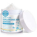 Hyaluronic Acid Powder, 120g Hyaluronic Acid Serum Powder for Face & Skin, Dual Molecular Weight Deep Hydration, Moisture Lock, Enhance Skin Elasticity & Barrier