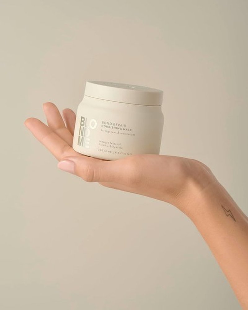 BlondMe Bond Repair Nourishing Mask - Intensive Treatment for Blonde Hair | Adds Moisture & Softness