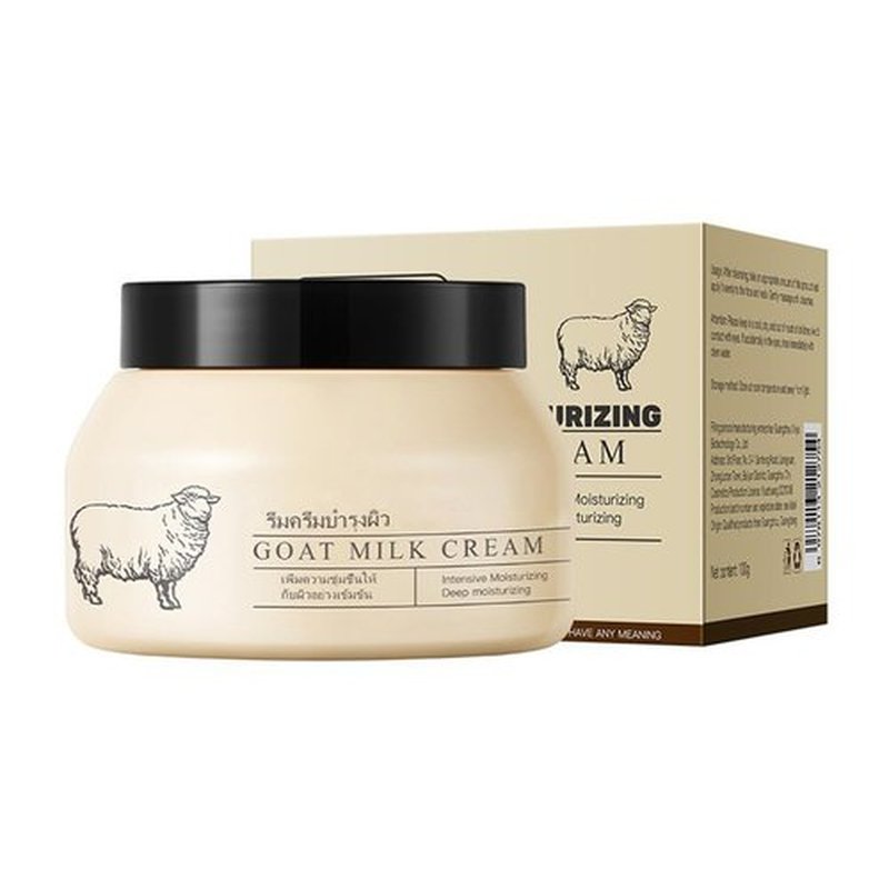 Grospe Goat Milk Anti-Wrinkle Cream - Hydrating Face Moisturizer with Peptides for Mature Skin | 3.5oz