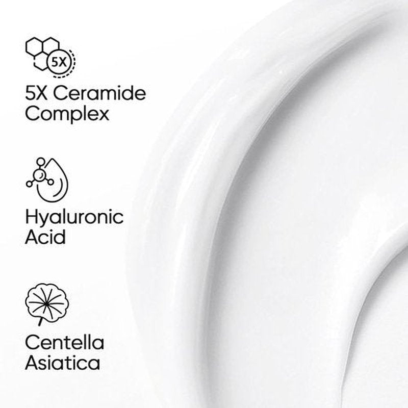 Skintific Face Moisturizer - 5X Ceramides & Hyaluronic Acid for Sensitive/Oily Skin | 30g/1 fl.oz