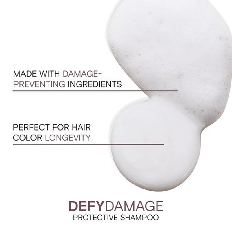 Joico Defy Damage Protective Shampoo - Strengthens Color-Treated Hair | Moringa Seed Oil & Arginine