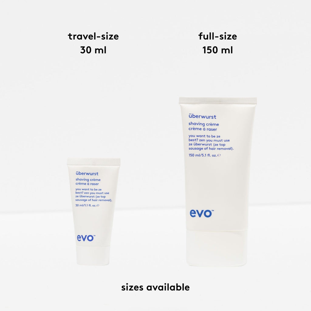 Evo Uberwurst Moisturizing Shaving Cream for Men, 5.1 fl oz