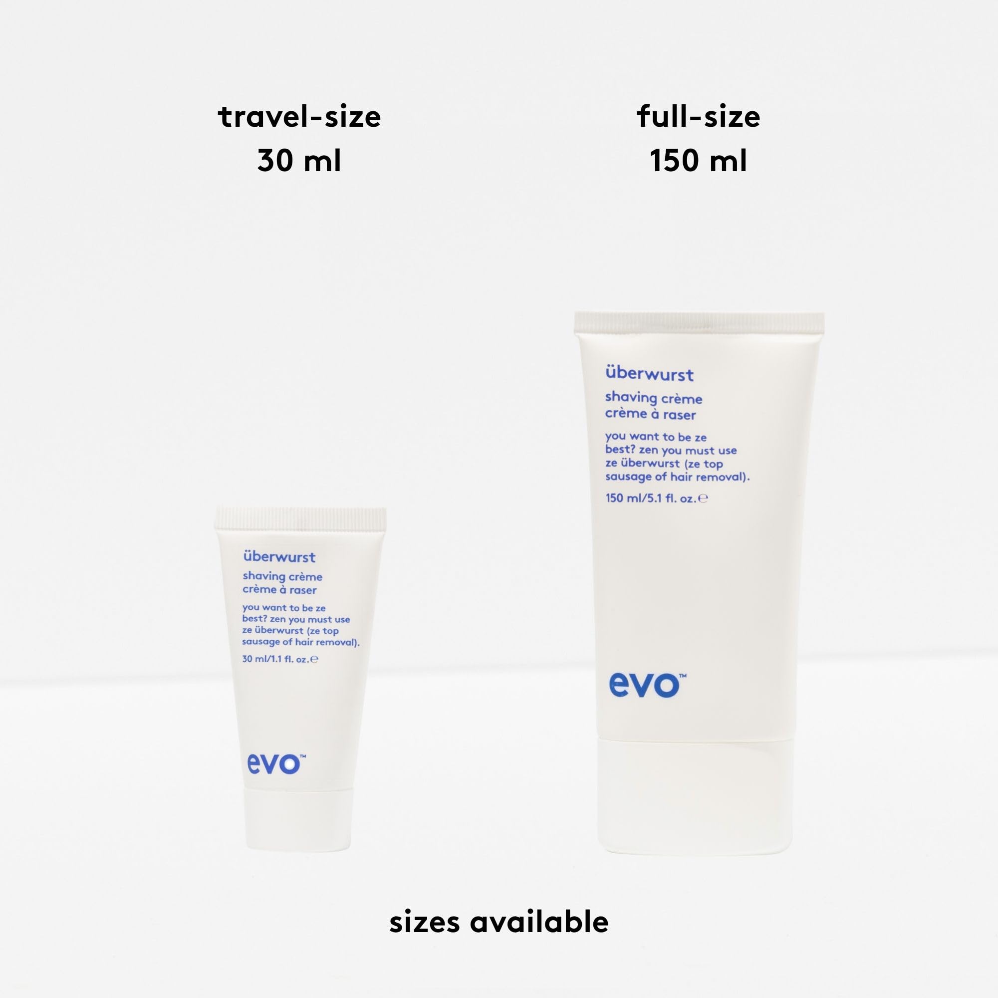 Evo Uberwurst Moisturizing Shaving Cream for Men, 5.1 fl oz