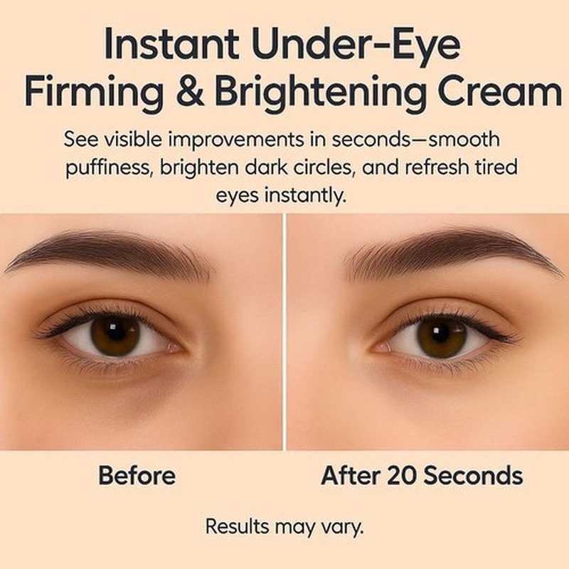 20S Instant Eye Lift Cream - Firming Eye Treatment That Reduces Puffiness & Smooths Wrinkles | 30ml Unscented