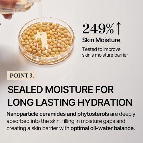 Mixsoon Soybean Milk Serum - Hydrating Face Moisturizer for Smooth Skin | Nourishing Formula 50ml