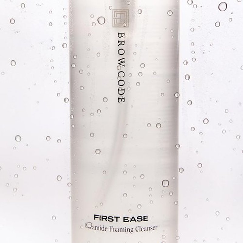Brow Code First Base Cleanser – Gentle Foaming Cleanser for Skin Prep & Daily Use, Hydrating Makeup Remover for All Skin Types, With Ceramides, Watermelon & Multi-Vitamin Complex