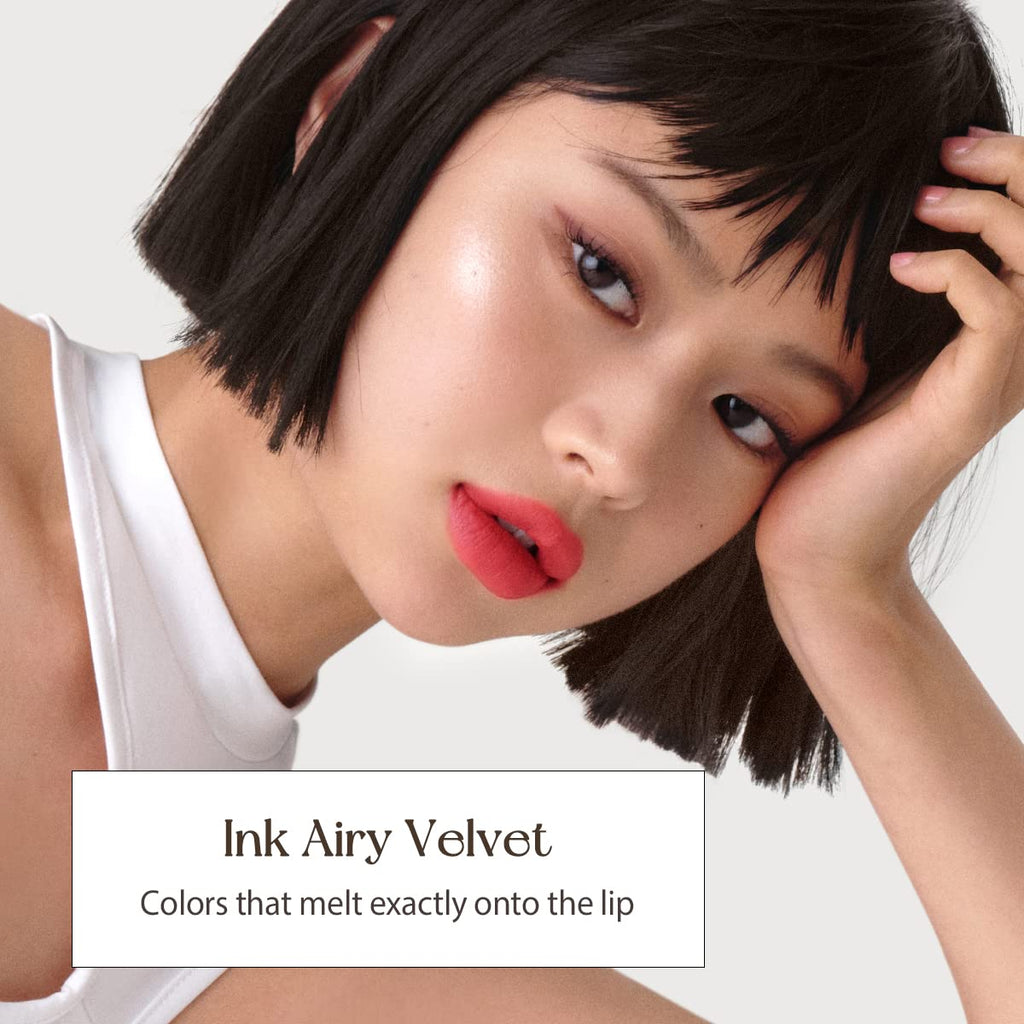 Peripera Ink Airy Velvet Lip Tint | High-Pigmentation, Lightweight, Soft, Moisturizing, Not Animal Tested (23)