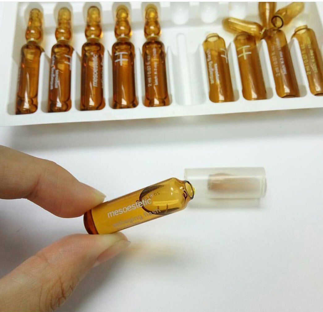 Mesoestetic Anti-aging Flash Ampoules20ml x 10/box