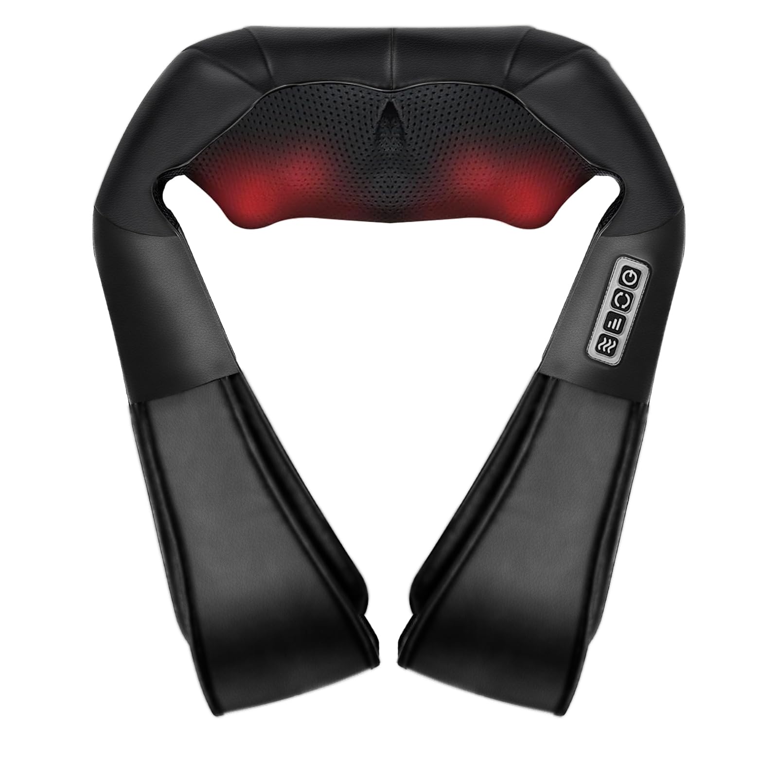 LAJCAEN Shiatsu Back and Neck Massager with Heat, Back Massager for Pain Relief deep Tissue Electric 3D Kneading Massage Pillow for Shoulder Leg Body Muscle, Best Gifts for Women Men