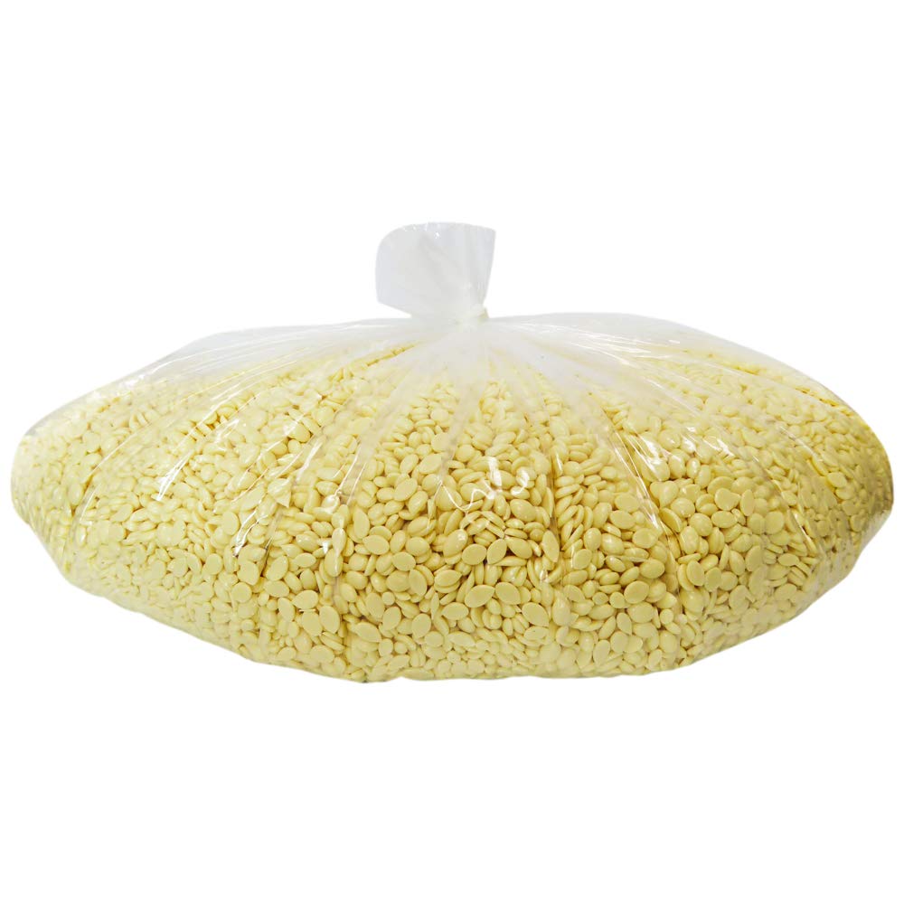 Waxness Film Hard Wax Beads White Tea 22 lb (10 kg) – Stripless Professional Hard Wax Bulk Size for Face & Body, Salon Use – Made in Italy