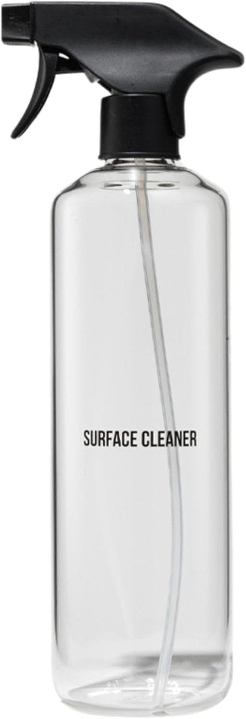 Public Goods Glass Spray Bottle - Refillable Multi-Surface Cleaner | BPA-Free Borosilicate Glass | 24 Oz