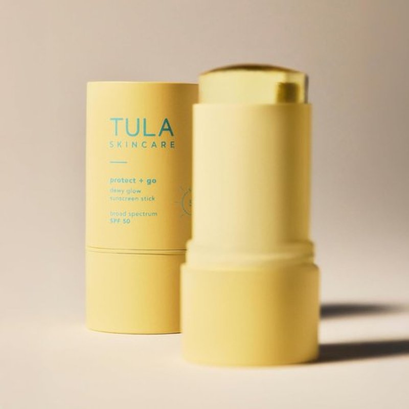 TULA Skincare Protect + Glow Daily Sunscreen SPF 30 - Brightens Dull Skin with Probiotic Superblend | 1.7 FL OZ