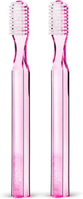 Supersmile 45° Patented Toothbrush - Innovative Design for Superior Cleaning | Pink, 2 Count