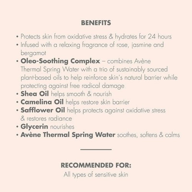 Avène Moisturizing Melt-In Balm | Non-Greasy Shea Oil Body Butter, Quick Absorbing, 8.4 Oz