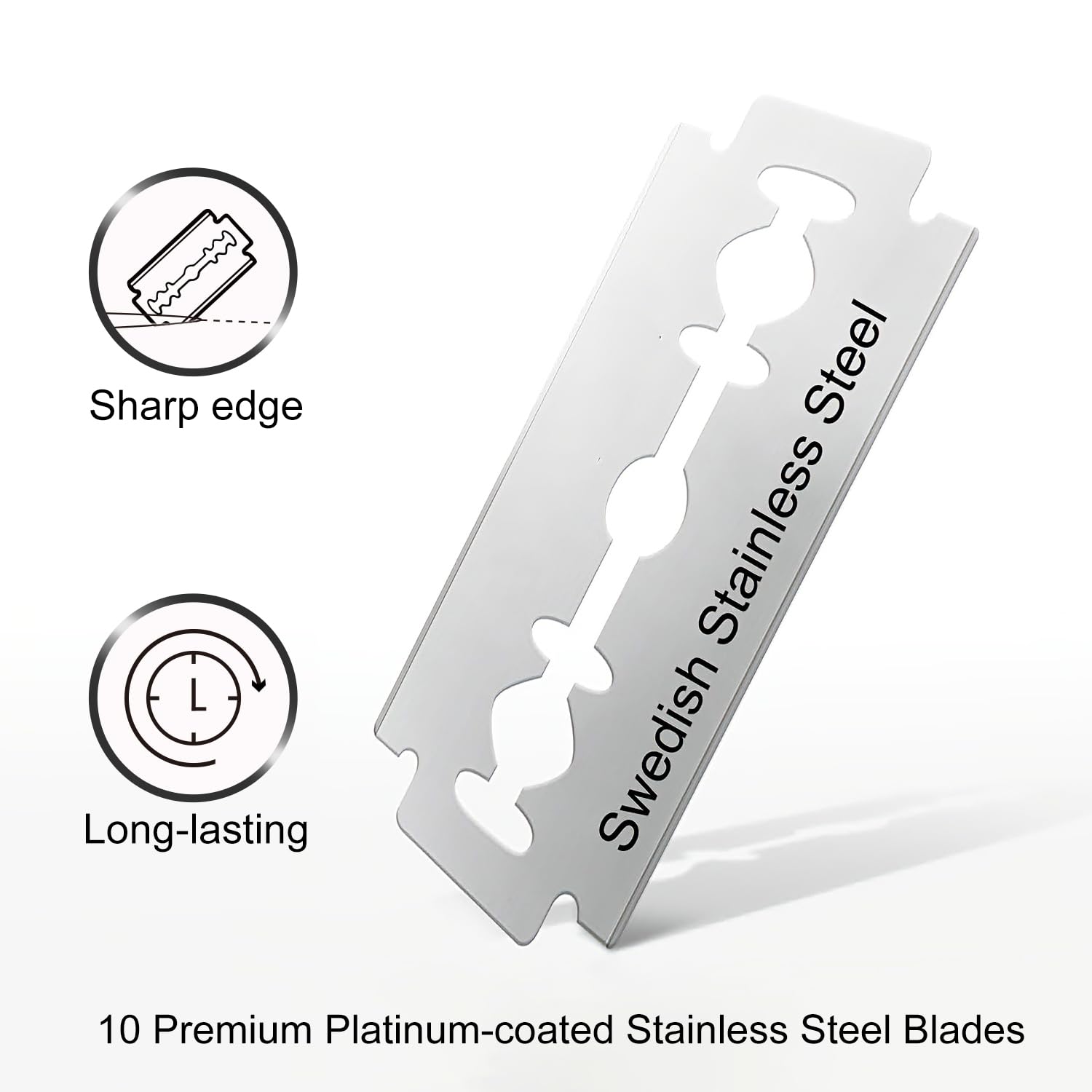 Double Edge Safety Razor, Single Blade Razors for Men and Women
