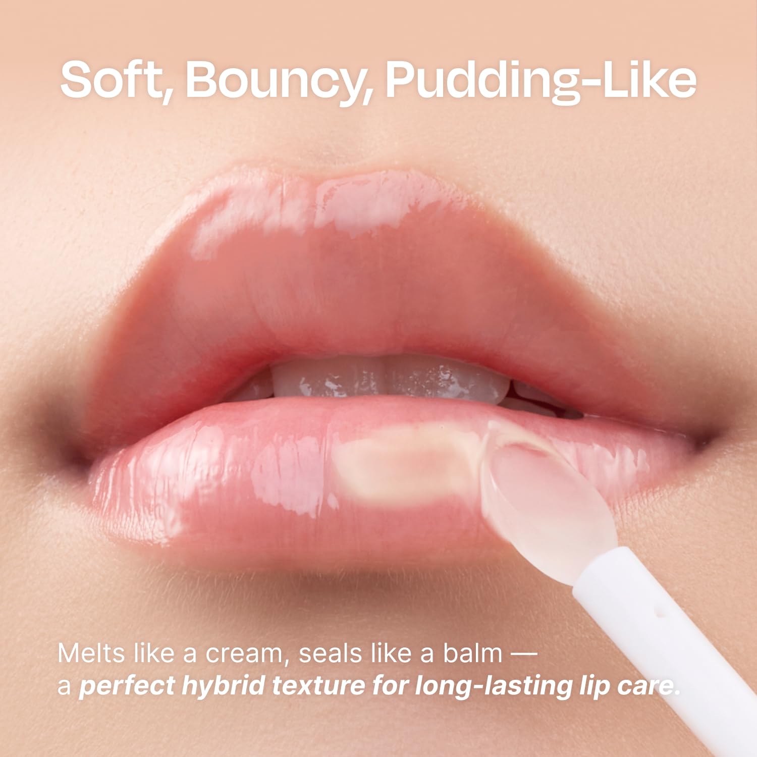 Celladix Overnight Lip Plumping Mask with Banana PDRN – Pudding-Like Melting Balm Texture, Vanilla Scent – Hydrating & Mild Plumping Treatment for Kissable Lips with Honey & Collagen, 0.5 Fl oz