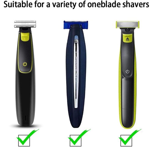 INVODA Electric Shaver Case - Showerproof Hard Case for Norelco OneBlade Razor | Protective Storage Box