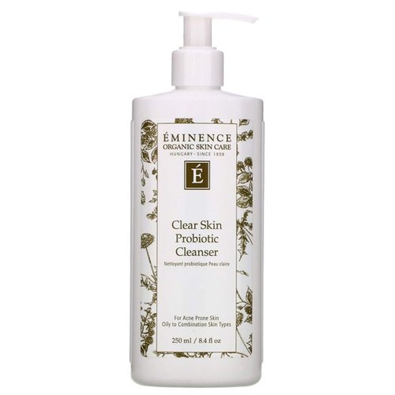 Eminence Clear Skin Probiotic Cleanser - Gentle Formula for Acne-Prone Skin | 8.4 Ounce