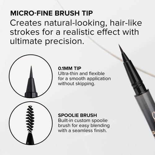 Anastasia Beverly Hills - Microstroke Brow Pen for Precise, Natural-Looking Eyebrows | 0.08 oz