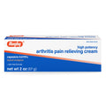 Rugby High Potency Capsaicin 0.075% Cream - Pain Relief Cream for Arthritis - 2 Oz (57g), (1 Pack)