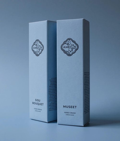 AMOLN - Hand Cream | Enriching, Perfumed Hand Cream | Aluminium Tube, Vegan (Museet, 2.5 fl oz | 75 ml)