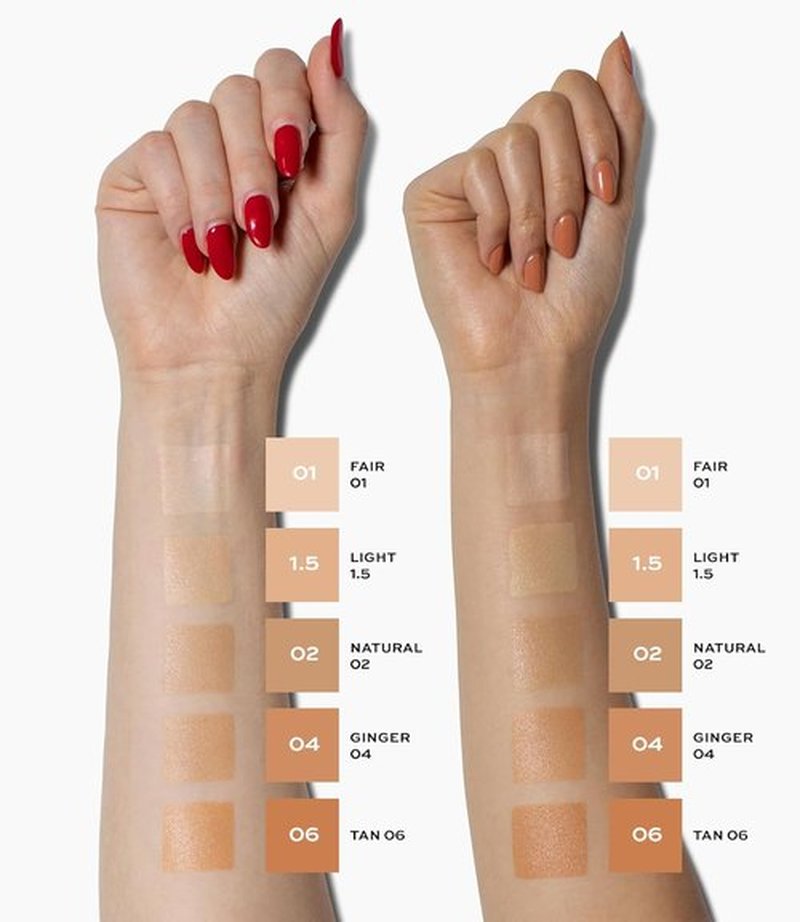 MAKE Beauty Diffusion Dew Skin Tint - Sheer to Medium Coverage with Radiant Finish | Neutral 02