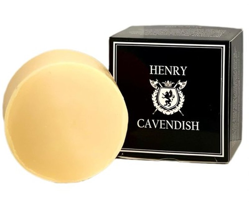 Henry Cavendish Himalaya Shaving Soap - All-Natural Shea Butter & Coconut Oil | 4 oz Puck Refill for Smooth Shave