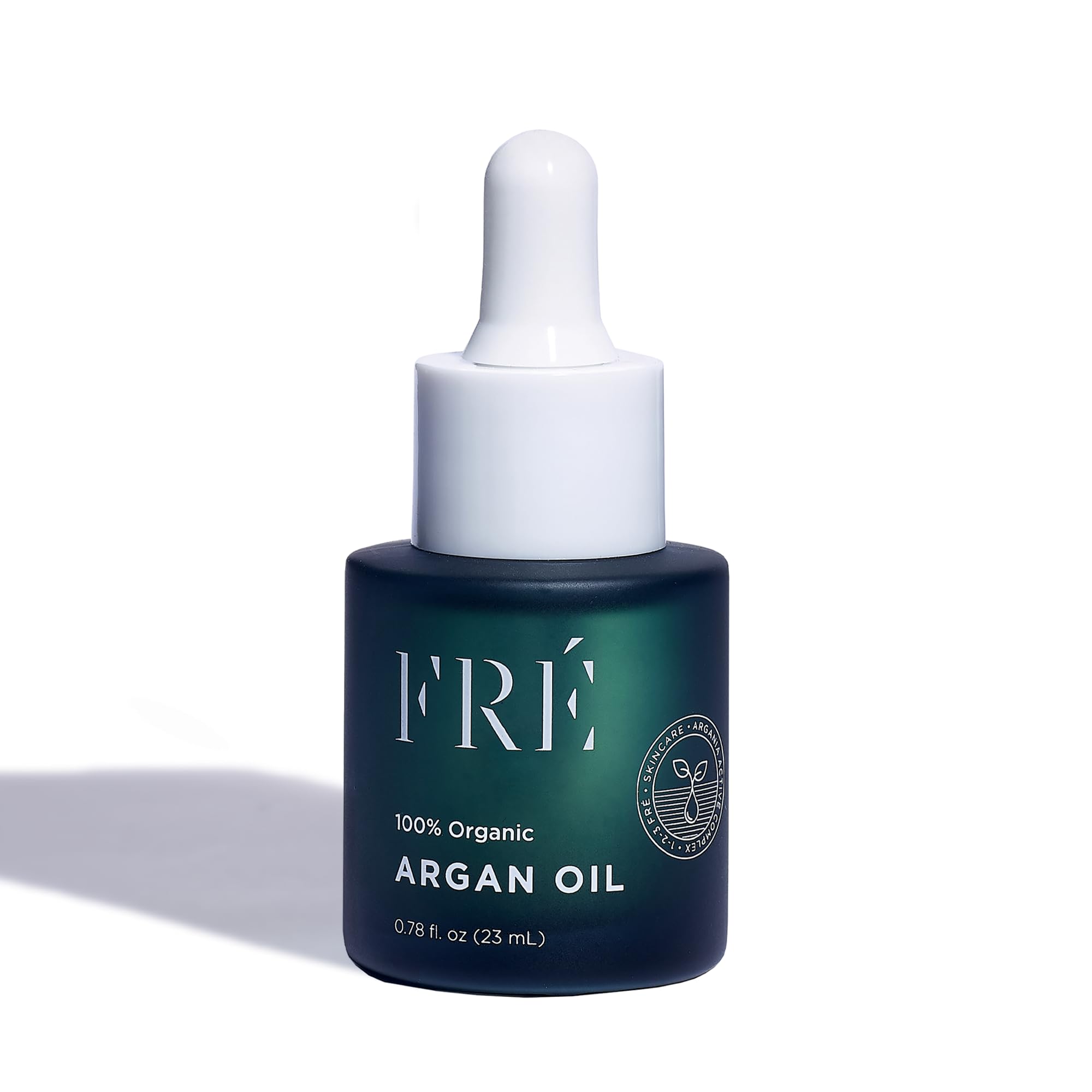 FRE Skincare 100% Organic Argan Oil for Hair, Skin & Nails - Cold Pressed Carrier Oil Stimulates Growth for Dry Damaged Hair - Moroccan Skin Moisturizer for Softer & Smoother Skin