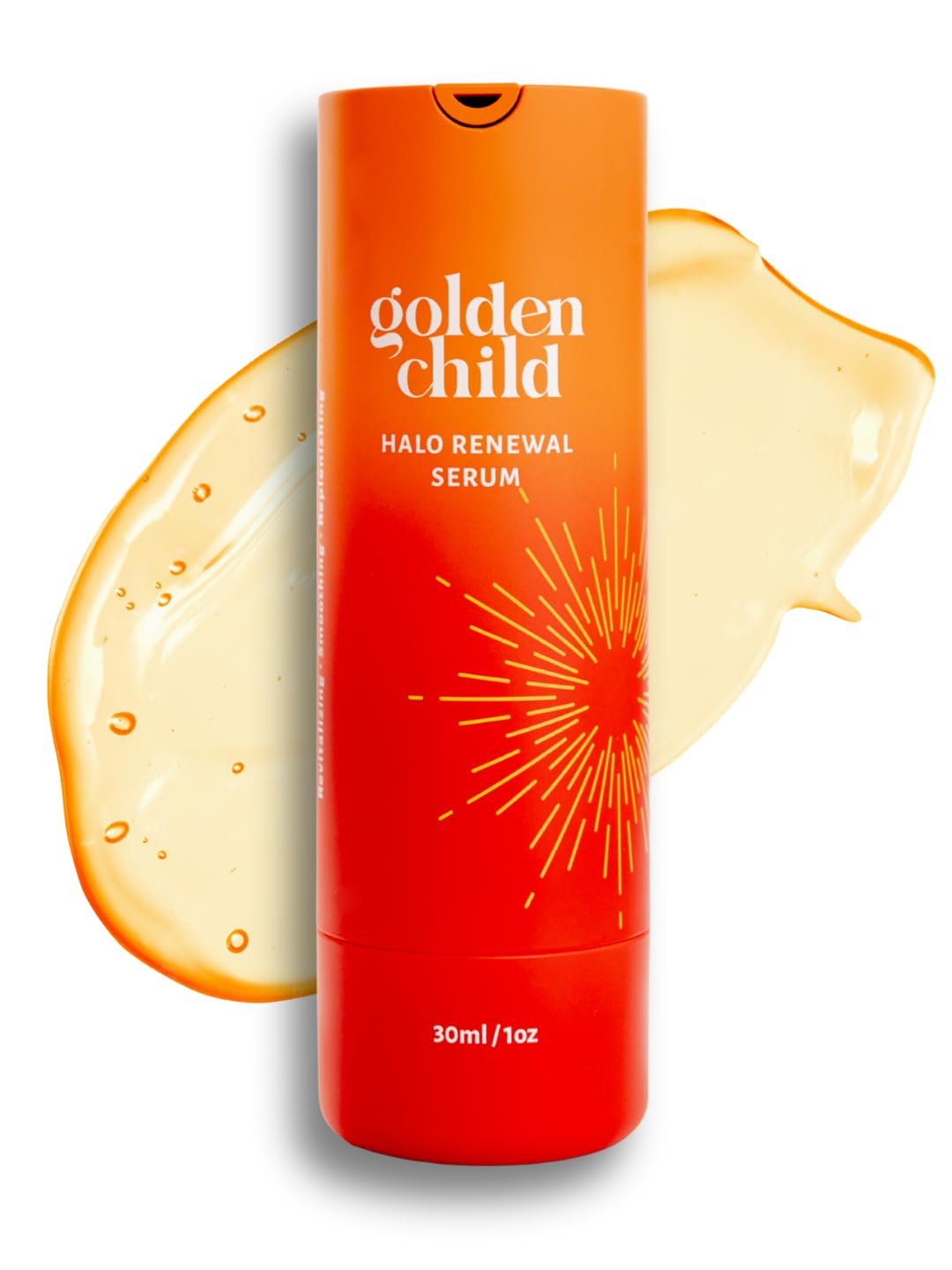Golden Child Skin - Halo Renewal Serum | For Sensitive Skin - Blemish-Fighting Daily Facial Serum | Clears Breakouts, Minimizes Pores, Brightens Oily Skin for a Clearer, Fresh Face | 30ml / 1 oz.
