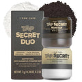 I DEW CARE Biotin Clarifying Dry Shampoo Duo - Strengthening & Volumizing for Dark Hair | Travel Size 0.29 Oz * 2