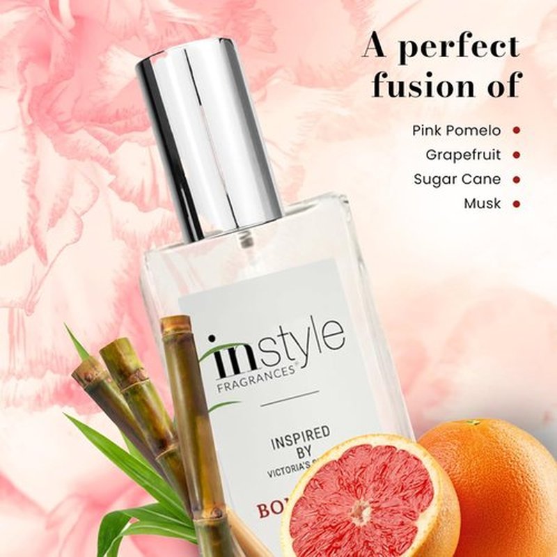 Instyle Fragrances | Women's Eau de Toilette Inspired by Victoria's Secret Bombshell - Clean, Vegan, 3.4 Fl Oz